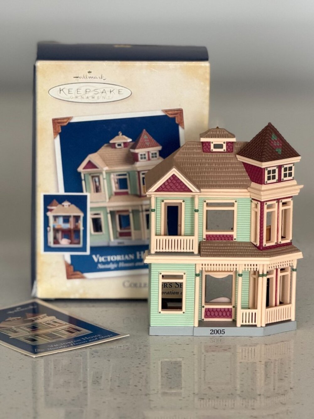 Hallmark Ornament Nostalgic Houses and Shops Victorian Home #22